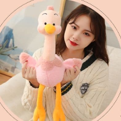 抱き枕 ふわふわあひる親子の暖かい癒し鳥抱き枕