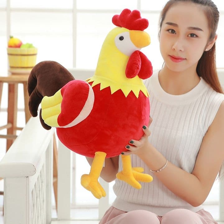 抱き枕 ふわふわ雄鶏ぬいぐるみ大きい鳥抱き枕