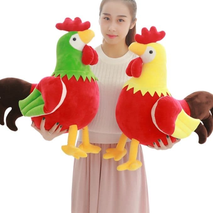 抱き枕 ふわふわ雄鶏ぬいぐるみ大きい鳥抱き枕
