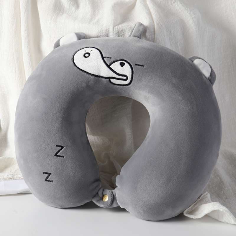 もちもち動物フェイス抱き枕