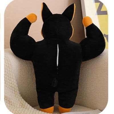 抱き枕 筋肉質犬キャラクター超大型ぬいぐるみ抱き枕